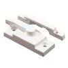 Prime-Line® 1" White Vinyl Window Sash Lock With 2-1/16" Hole Center