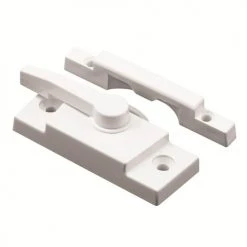 Prime-Line® 1" White Vinyl Window Sash Lock With 2-1/16" Hole Center