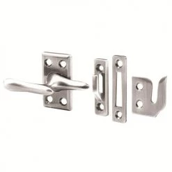 Prime-Line® 1-1/8" X 1-7/8" Satin Nickel Zinc Casement Window Lock