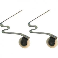 Prime-Line® 2-5/16" Steel M-Spring Tension Roller Assemblies With Plastic Ball Bearing Wheels - 2 Pack