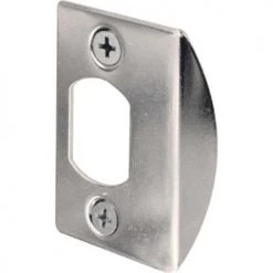 Prime-Line® 1-5/8" Hole Center Steel Standard Latch Strikes - 2 Pack