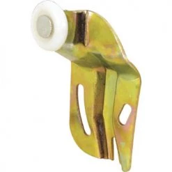 Prime-Line® 1/2" Offset Back Rollers With 3/4" Plastic Convex Wheels Gold Finish - 2 Pack