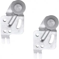 Prime-Line® 1/2" Offset Back Rollers With 3/4" Plastic Flat Edge Wheels - 2 Pack