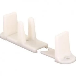 Prime-Line® 2-1/8" Adjustable Plastic Sliding Door Bottom Guides - 2 Pack