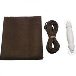 Prime-Line® 36" X 84" Fiberglass Screen Kit With 0.155 Black Vinyl Spline And Plastic Spline Roller