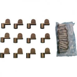 Prime-Line® Bronze Diecast Screen Clips With 5/16" Offset - 12-Pack