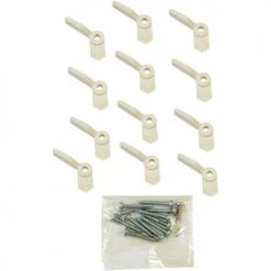 Prime-Line® 9/16" Plastic Screen Turn Buttons - 12-Pack