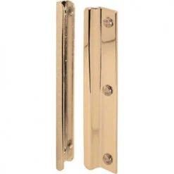 Prime-Line® 6" Brass-Plated Steel 2-Piece Security Latch Shield