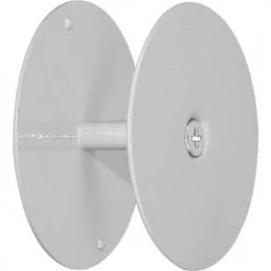 Prime-Line® 2-5/8" Gray Steel Entry Door Hole Cover