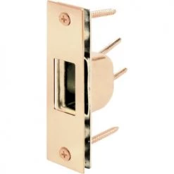 Prime-Line® 1-1/4" X 4-7/8" Brass-Plated Steel Armored Security Strike
