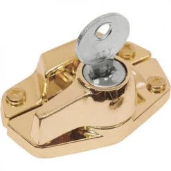 Prime-Line® 2-5/8" Brass Diecast Keyed Sash Lock