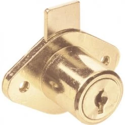 Prime-Line® 7/8" Thick Diecast Keyed Drawer & Cabinet Lock With 2 Cam Options