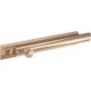 Prime-Line® 4" Solid Brass Surface Bolt With 2 Keeper Options