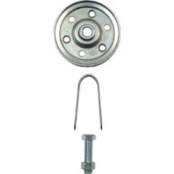 Prime-Line® Overhead Garage Door 3" Steel Pulley With Strap And Axle Bolt