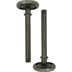 Prime-Line® Overhead Garage Door 3-7/8" X 1-7/8" Diameter Standard Steel Ball Bearing Rollers - 2-Pack