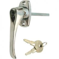 Prime-Line® Overhead Garage Door 1-3/4" Hole Center Zinc Diecast Locking L-Handle