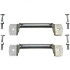 Prime-Line® Overhead Garage Door 6" Steel Bottom-Lift Handles With Carriage Bolts