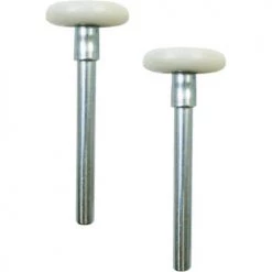 Prime-Line® Overhead Garage Door 4-1/4" X 1-7/8" Diameter Standard Plastic Ball Bearing Rollers - 2-Pack