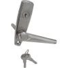Prime-Line® Overhead Garage Door 4-1/4" Chrome Diecast L-Handle And Locking Unit
