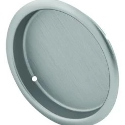Prime-Line® 2-1/8" Satin Nickel Flush Round Closet Door Pulls - 2 Pack