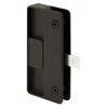 Prime-Line® 4-1/8" Black Plastic Sliding Screen Door Latch And Pull