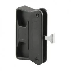 Prime-Line® 3-5/8" Black Plastic Sliding Screen Door Latch And Pull