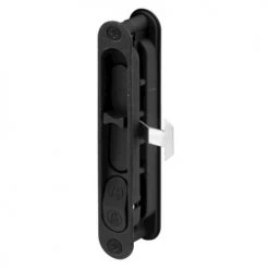 Prime-Line® 5-11/16" Black Plastic Sliding Screen Door Latch And Pull