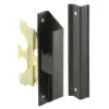Prime-Line® 4-1/4" Black Plastic Sliding Screen Door Latch And Pull