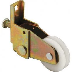 Prime-Line® 1-1/2" Steel Sliding Screen Door Roller Assemblies With 1" Plastic Wheels - 2-Pack