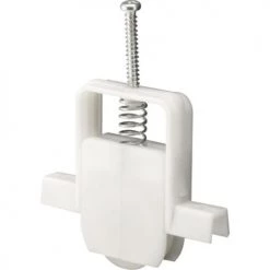 Prime-Line® 1-15/16" Adjustable Plastic Housing Ball Bearing Roller Assemblies With 1" Plastic Wheels - 2-Pack