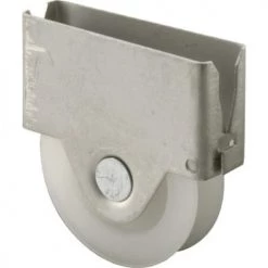 Prime-Line® 1-1/4" Steel Sliding Screen Door Roller Assemblies With 1" Plastic Wheels - 2-Pack