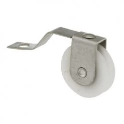 Prime-Line® 1-3/4" Steel V-Spring Tension Roller Assemblies With 1" Plastic Wheels - 2-Pack