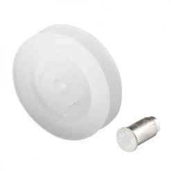 Prime-Line® 1/4" X 1" Plastic Ball Bearing Concave Rollers - 2-Pack