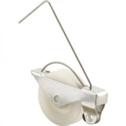 Prime-Line® 2" Stainless Steel Wire Spring Roller Assemblies With 1-1/4" Plastic Wheels - 2-Pack