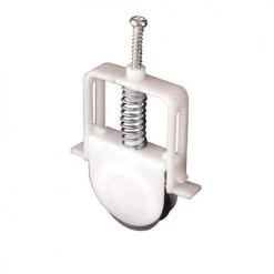 Prime-Line® 1-1/4" Adjustable Plastic Housing Roller Assemblies With 1" Stainless Steel Wheels - 2-Pack