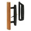 Prime-Line® 9" Black Die-Cast Mortise Style Sliding Patio Door Handle