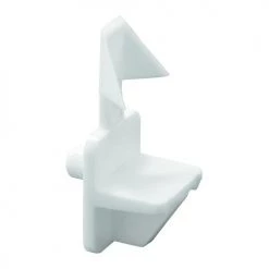 Prime-Line® 5mm X 1/4" White Locking Shelf Support Peg - 8 Pack