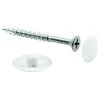 Prime-Line® 1/2" White Screw Cover Cap - 12 Pack