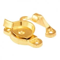 Prime-Line® 1-15/16" Brass Plated Die Cast Sash Lock And Keeper