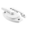Prime-Line® 2-1/16" White Die Cast Sash Lock And Keeper