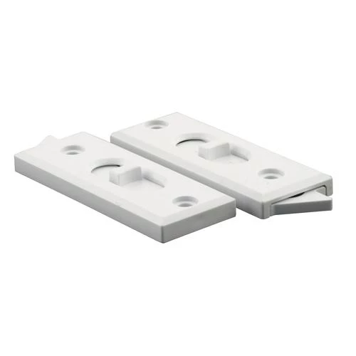 Prime-Line® 2-1/8" Hole Center White Vinyl Sliding Window Tilt Latches 1 Prime-Line® 2-1/8" Hole Center White Vinyl Sliding Window Tilt Latches