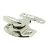 Prime-Line® 1-1/2" Hole Center Satin Nickel Stamped Steel Sash Lock And Keeper