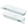 Prime-Line® 2-5/8" White Vinyl Window Tilt Latch - 1 Pair