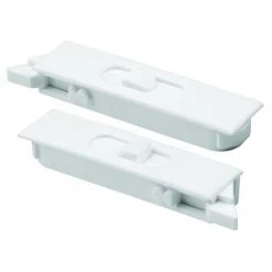 Prime-Line® 2-5/8" White Vinyl Window Tilt Latch - 1 Pair