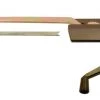 Prime-Line® 13-1/2" Bronze Right-Handed Wood Casement Window Operator