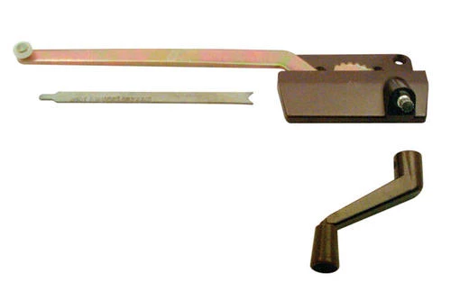 Prime-Line® 13-1/2" Bronze Right-Handed Wood Casement Window Operator 1 Prime-Line® 13-1/2" Bronze Right-Handed Wood Casement Window Operator