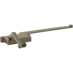 Prime-Line® 9" Bronze Wood Window Surface Mount Left Hand Casement Window Operator