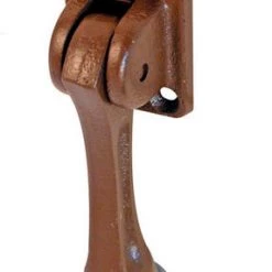 Prime-Line® 4" Bronze Finish Cast Iron Drop-Down Door Holder