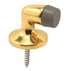 Prime-Line® Polished Brass 1-5/16" X 1-1/4" Floor Mount Doorstop
