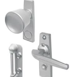 Prime-Line® 1-3/4" Aluminum Tulip Knob Storm Door Latch Assembly